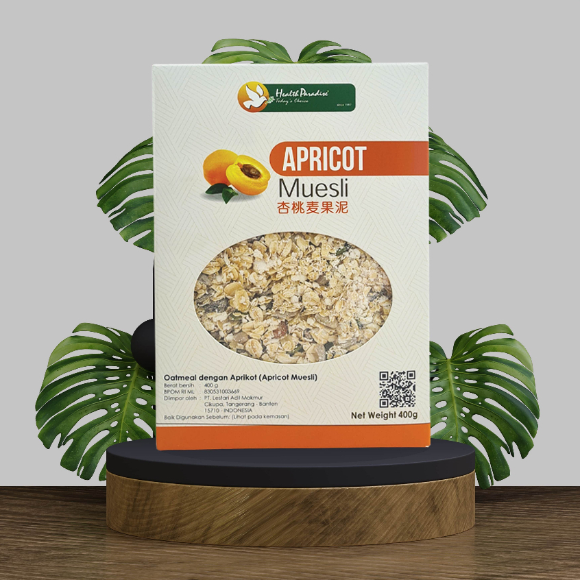 HP Organic Apricot Muesli 400gr Muesli Organik