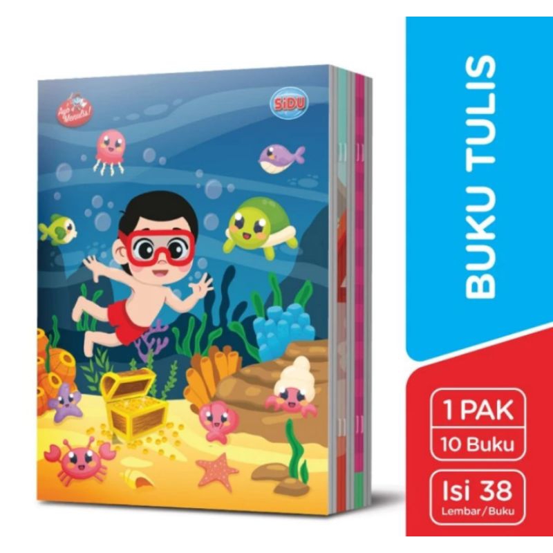 

buku tulis sidu 38 lembar 10 buku