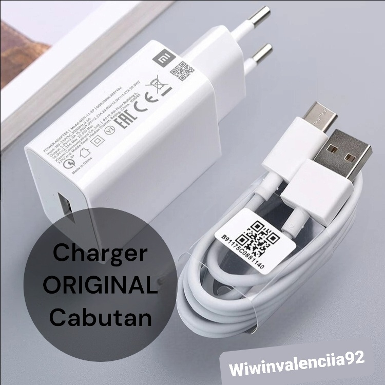 Charger HI Turbo Charge Support 22.5W Xiaomi Redmi 15C 15 14C 13C 12C 12 10 10A 10C 9 9A 9C 9T 8 7 7