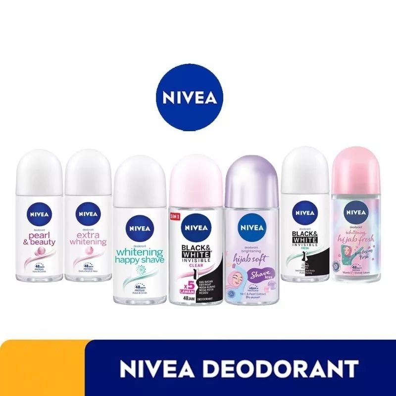 NIVEA WOMEN Deodorant Rool On 25/50ml