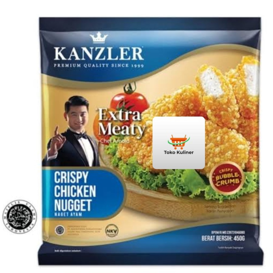 

Kanzler Crispy Chicken Nugget 450 gr