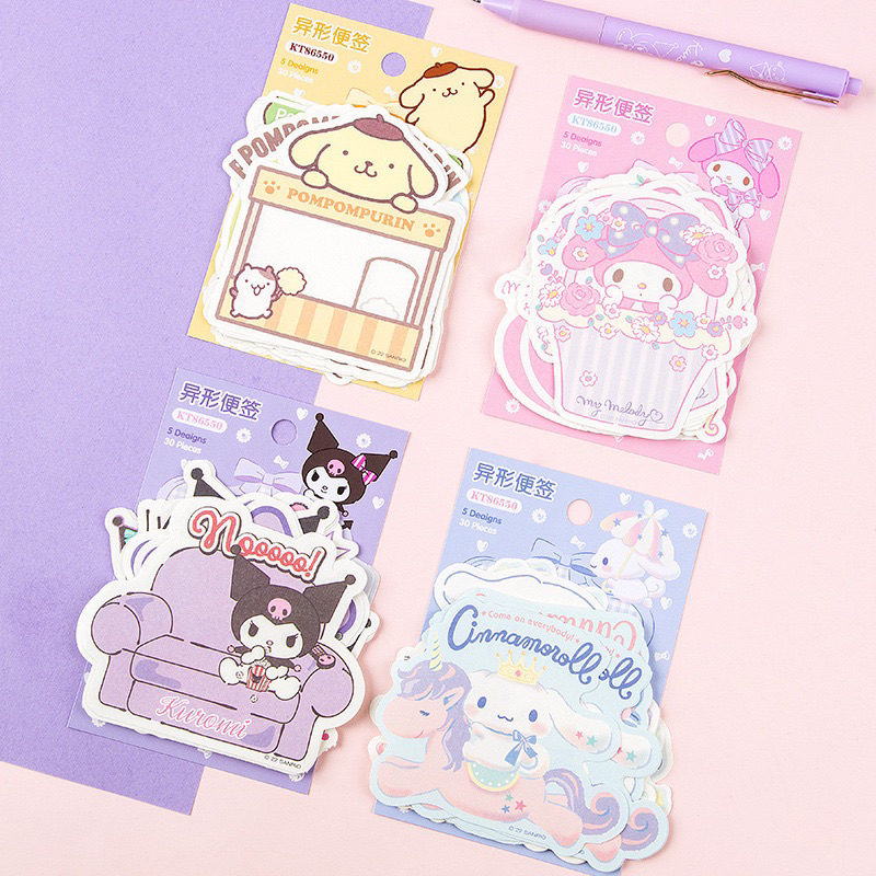 

86550 Memo Sanrio / Note Pad Karakter Lucu