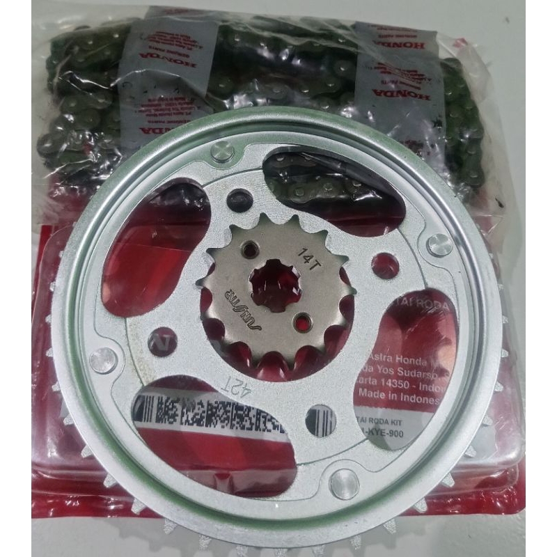 gear set motor Honda Megapro Primus original murah