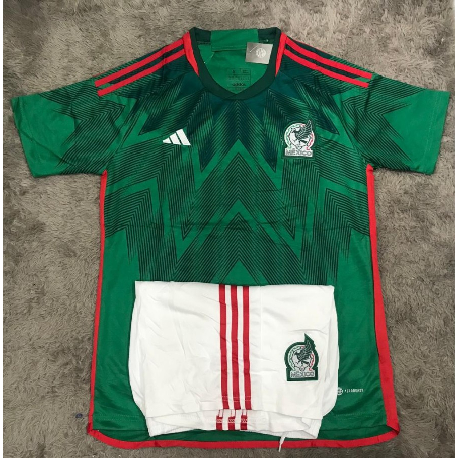 Jersey bola mexico home 2022 - 2023 grade ori import