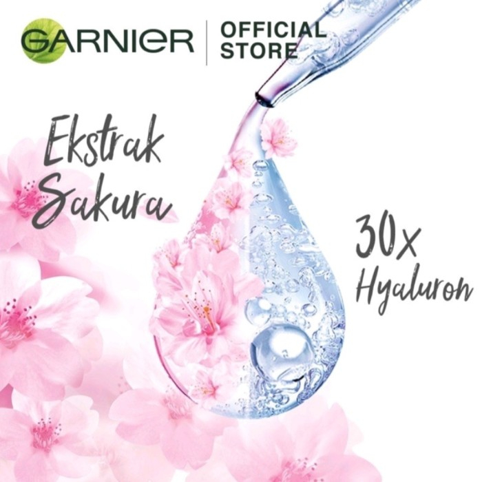 GARNIER SAKURA WHITE BOOSTER SERUM HYALURON SERUM WAJAH SKIN CARE 15ML