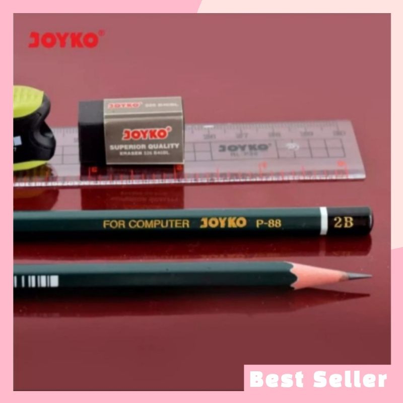 

Pensil Kayu Raut Joyko P-88 2B Original 1 pack isi 12 pcs