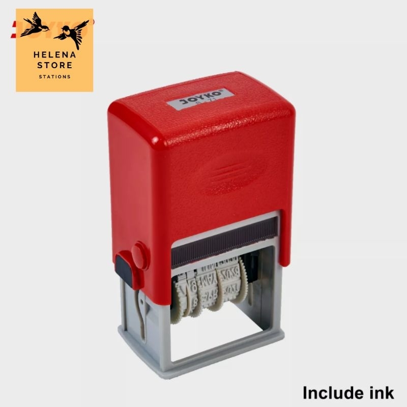 

HELENA - Date Stamp Joyko S - 71 Stempel Cap Tanggal Lunas S - 71 2 Warna