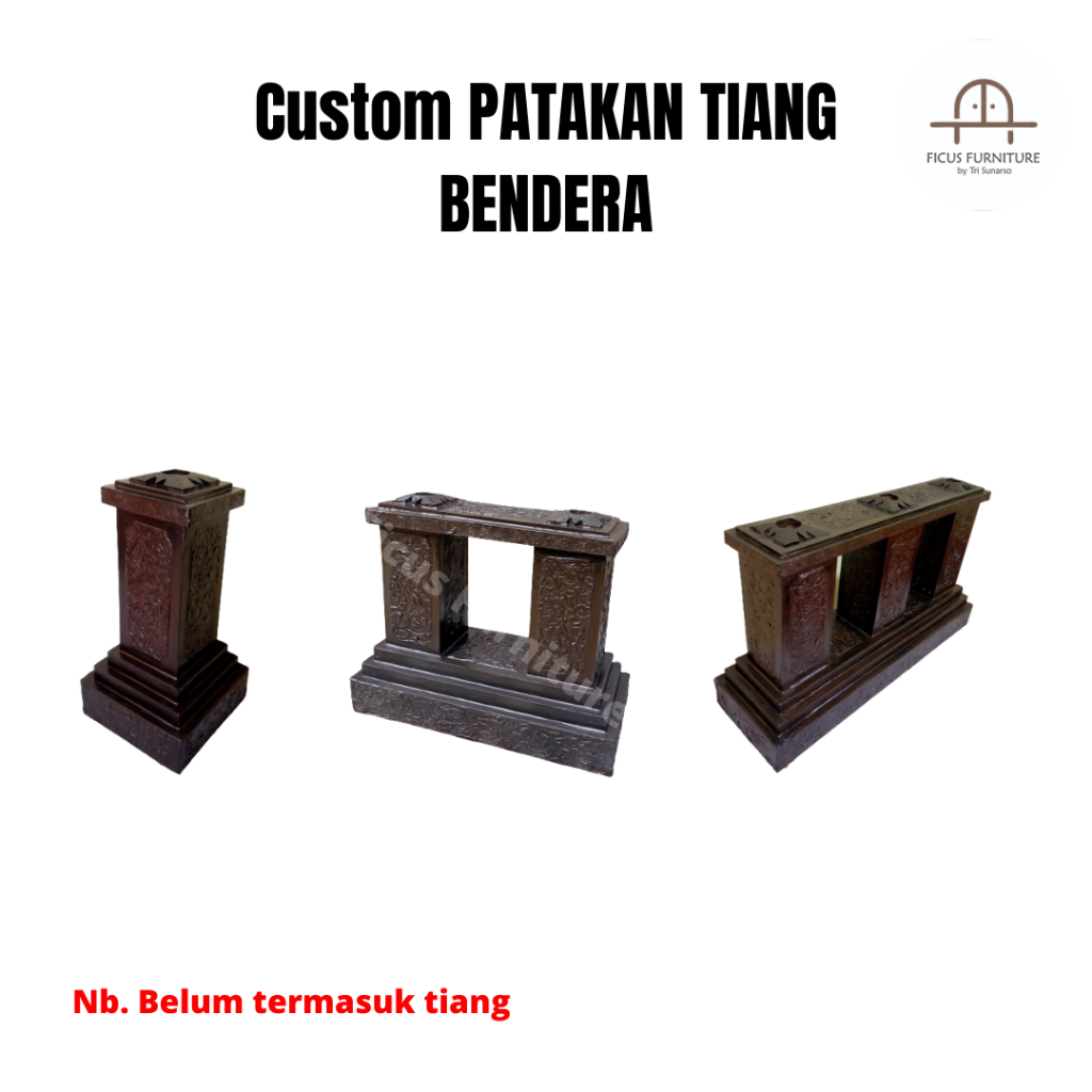 Custom Pataka Tiang Bendera Ruangan