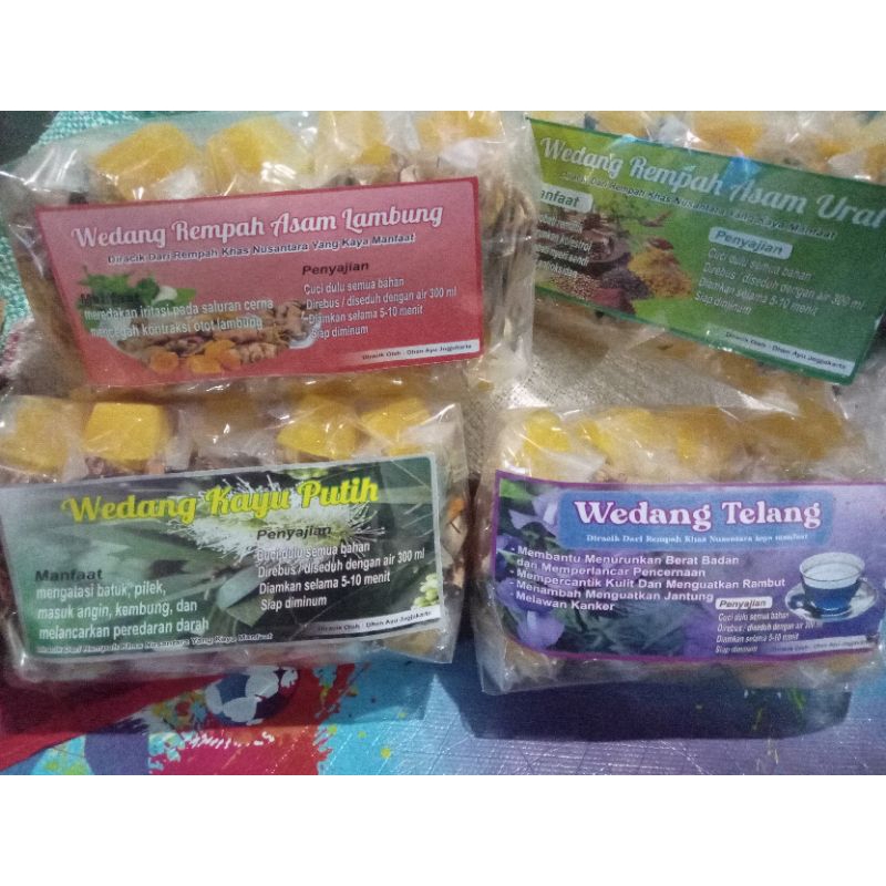 10pcs Wedang Asam Lambung Komplit