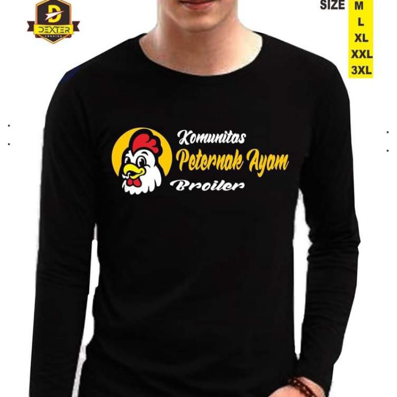 kaos peternak ayam broiler
