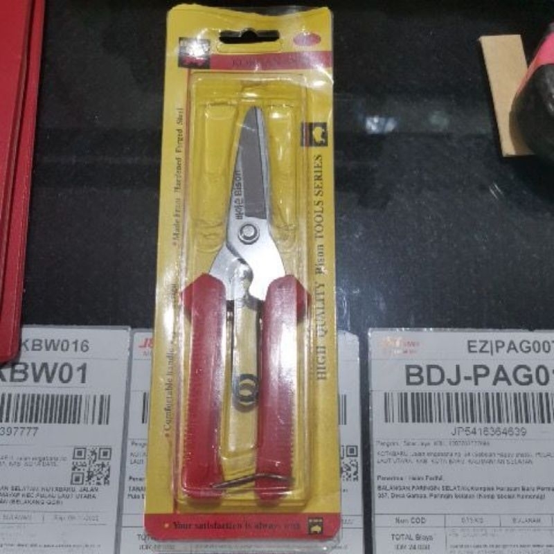 

Gunting Serbaguna Bison 8" seng