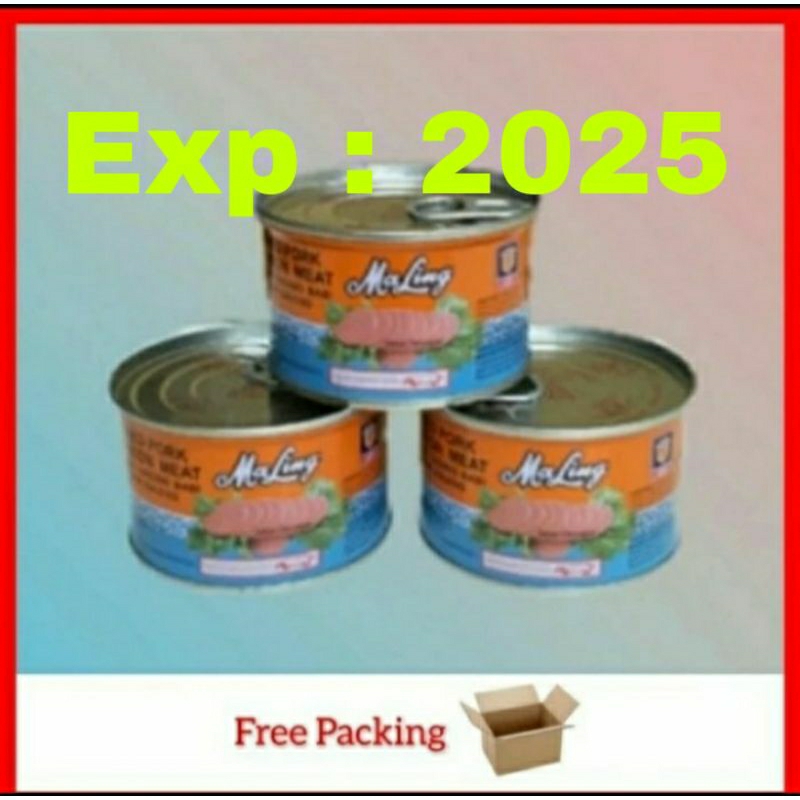 

Maling TTS pork luncheon meat 170gr/Maling kecil TTS luncheon meat