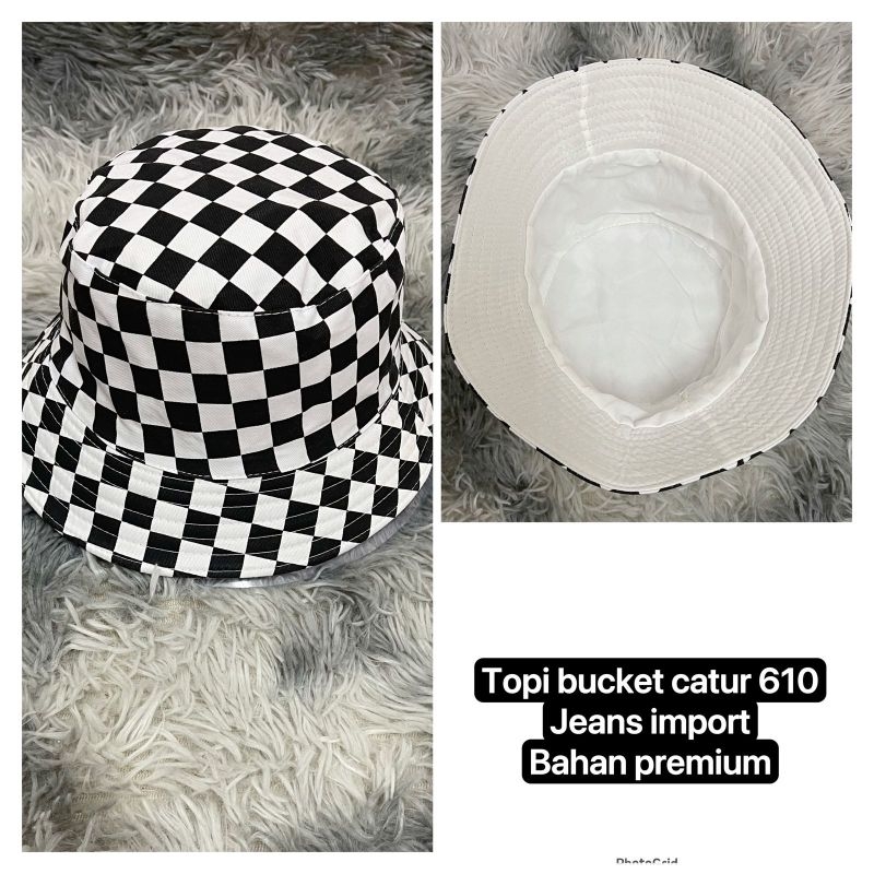 Topi bucket catur 610 import