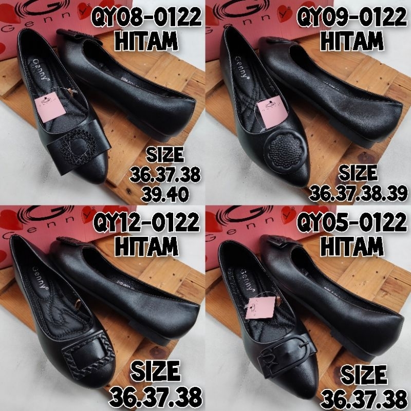 SEPATU FLATSHOES WANITA ORIGINAL GENNY (geser pic)
