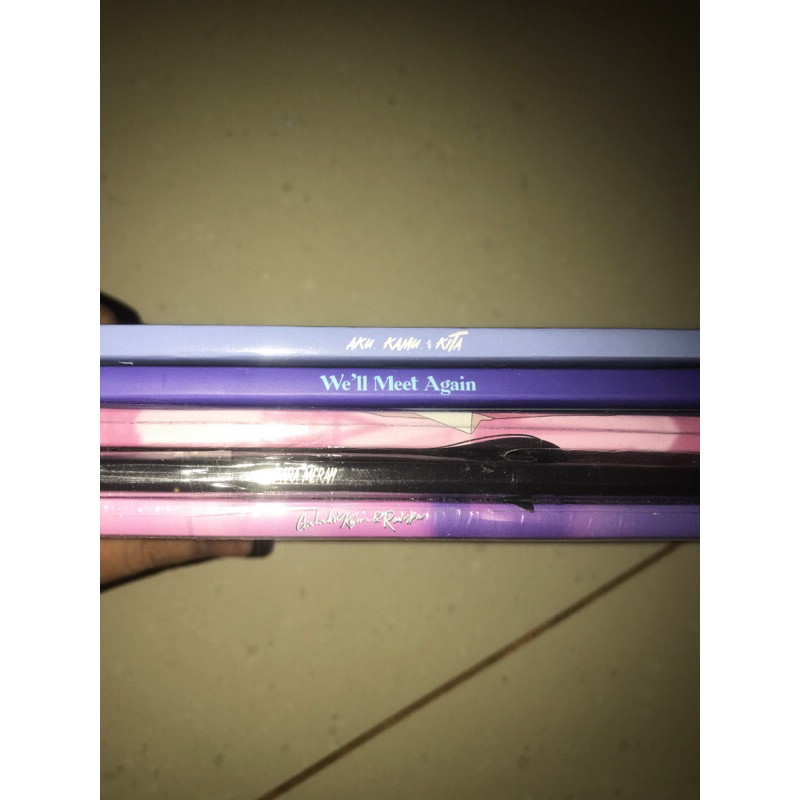 novel preloved special part (novel bekas)bara merah, galaksi kejora, we’ll meet again, napak tilas, 