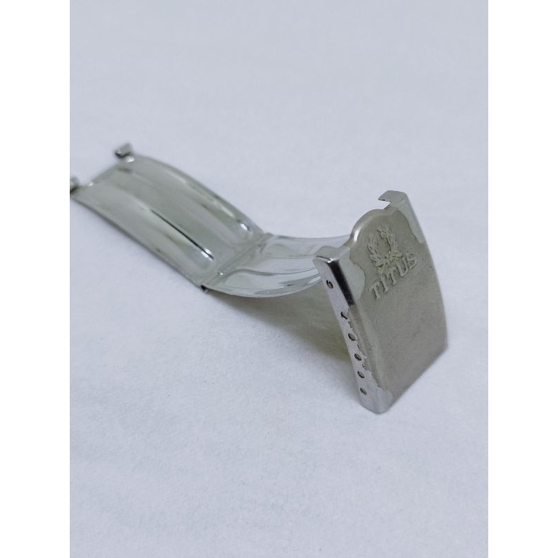 Part arloji Titus clasp buckle kuncian rantai jam tangan antik swiss made original solvil et titus
