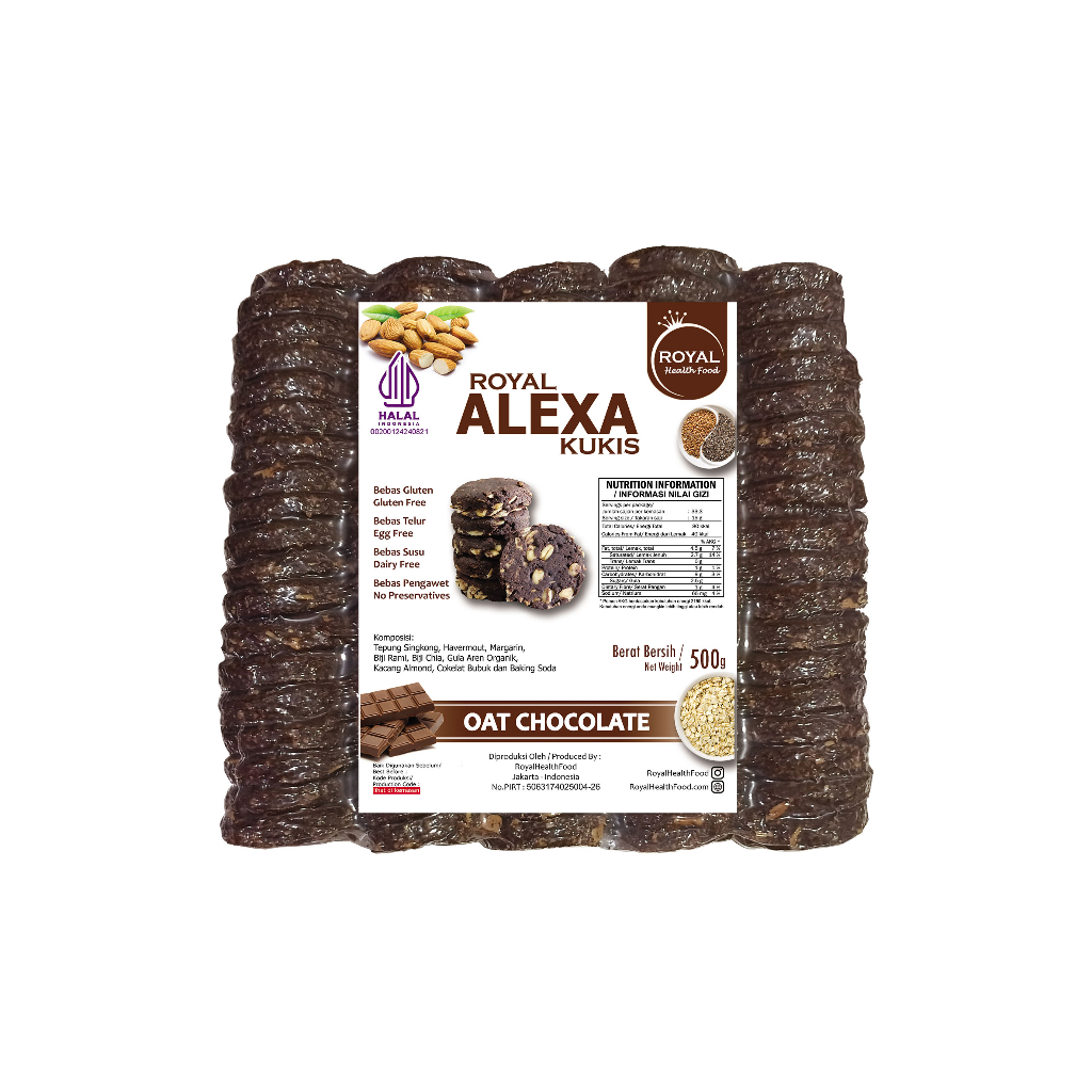 

Royal Alexa Kukis 500 (LIMA RATUS) Gram