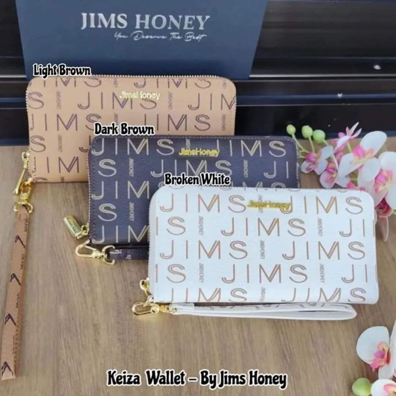 Jims Honey Dompet Panjang Keiza Wallet ( free box)