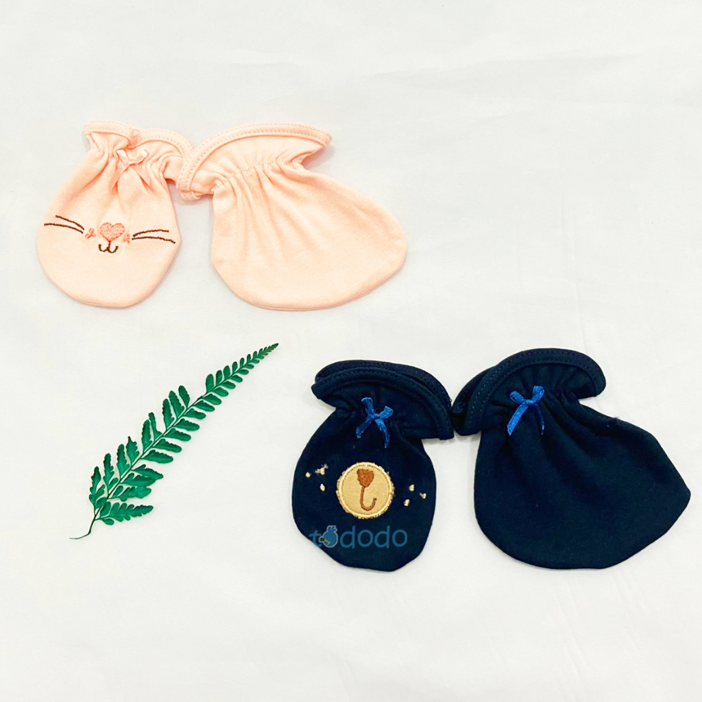 Set Sarung Tangan &amp; Kaki Karet Bayi Ichigo - Mittens Booties 1psg