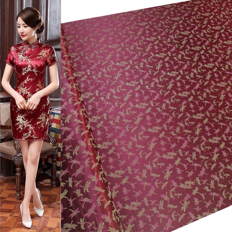 [NEW] KAIN CHEONGSAM TERMURAH KUALITAS ISTIMEWA BAHAN CHINESE DRESS &amp; GOWN CHONGSAM FABRIC