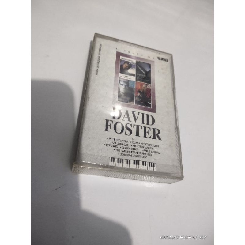 kaset pita david foster / a touch of