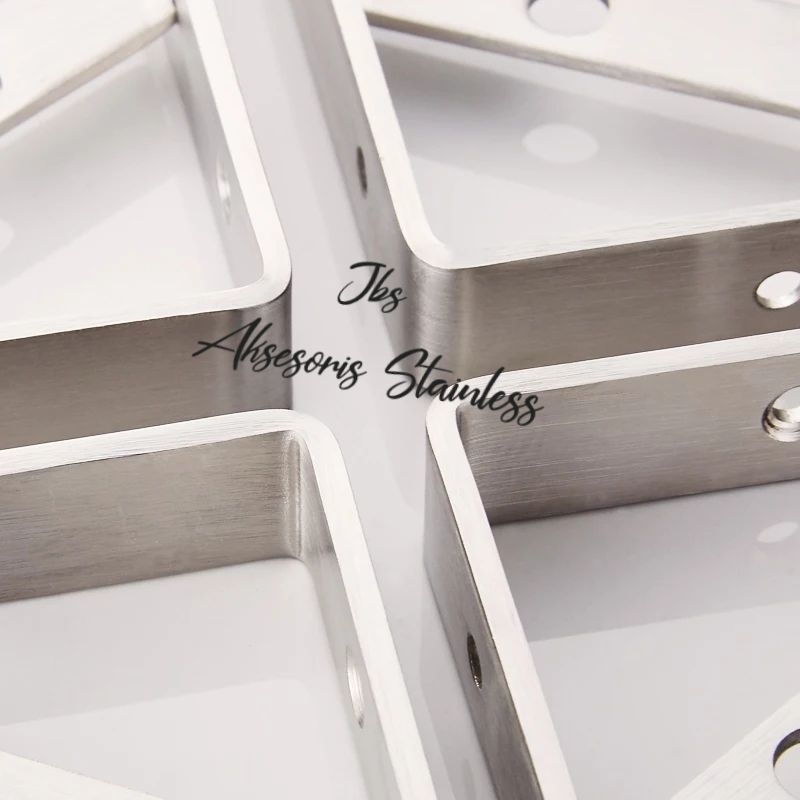 BRACKET SIKU DINDING 13CM×20CM× T:3MM STAINLESS SS 201-SIKU RAK(1 PCS)