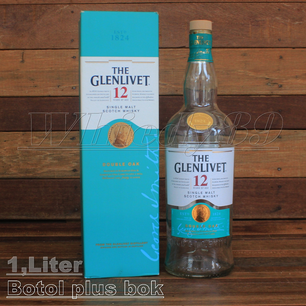 Botol bekas glenlivet buat koleksi