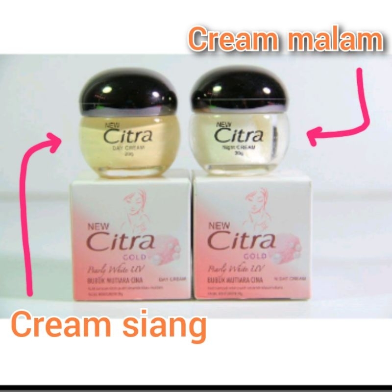 cream citra original SIANG MALAM