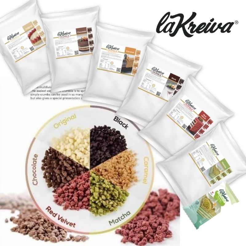 

Crumble La Kreiva Kemasan 250 gram
