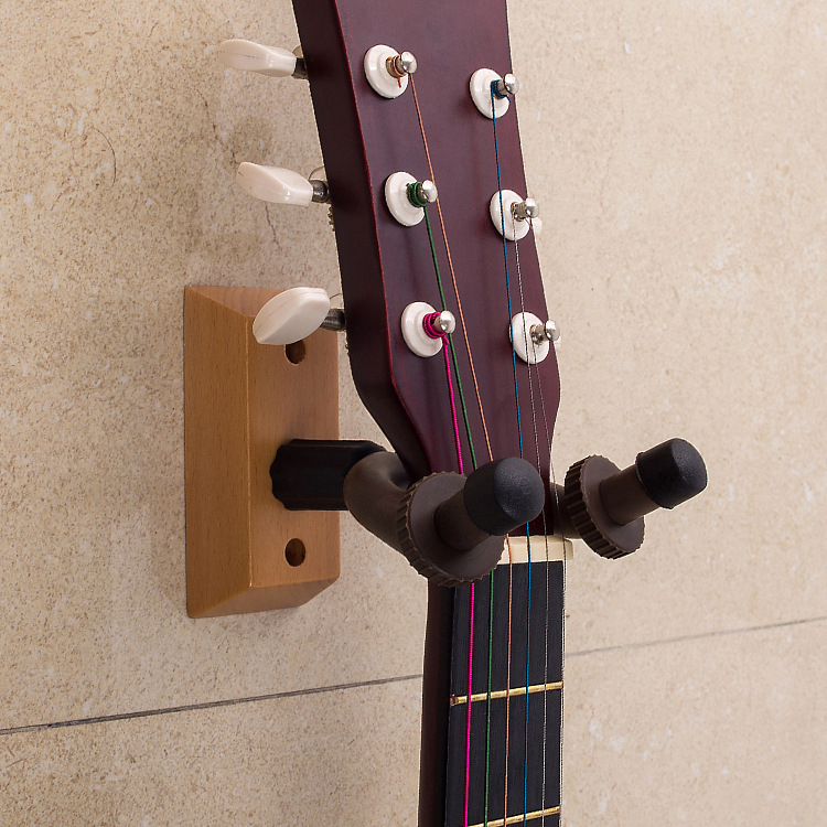 Gantungan Gitar Bracket Gitar Hook Wooden Tembok Kuat Wall Guitar Mount
