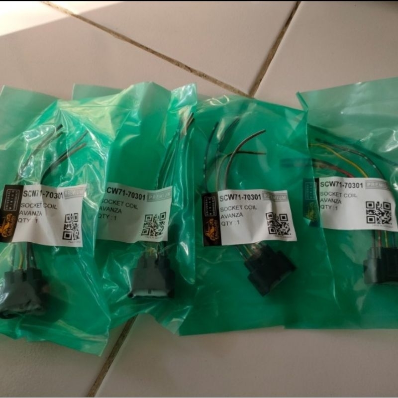 SOCKET COIL - SOKET KOIL AVANZA / XENIA / RUSH / INNOVA / YARIS / VIOS