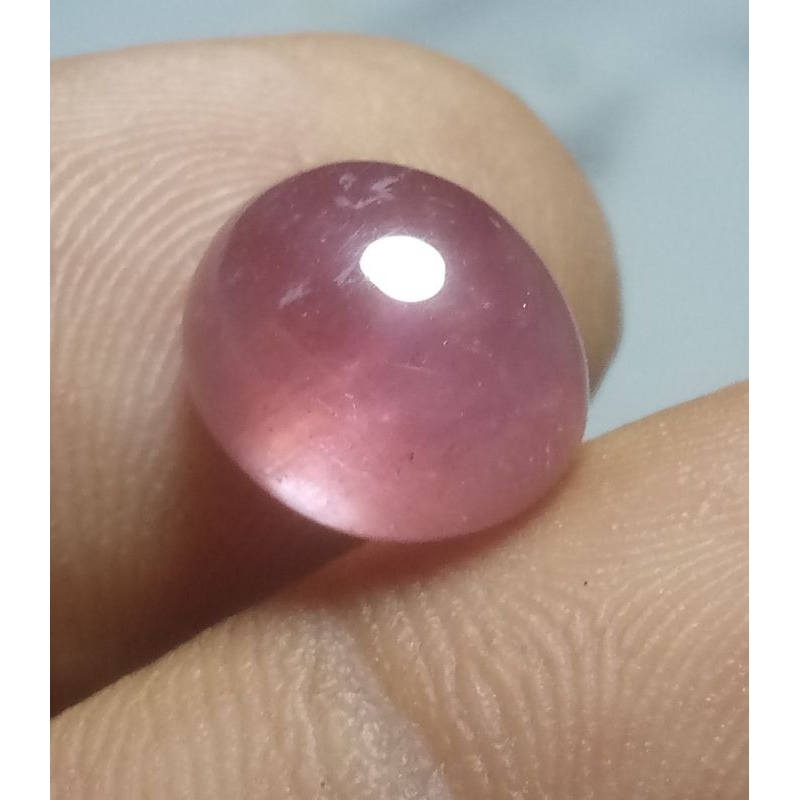 10 Carats Natural Pink Sapphire Safir Africa Asli Alam Real Pict Koleksi Batu Mulia Permata Akik Uni