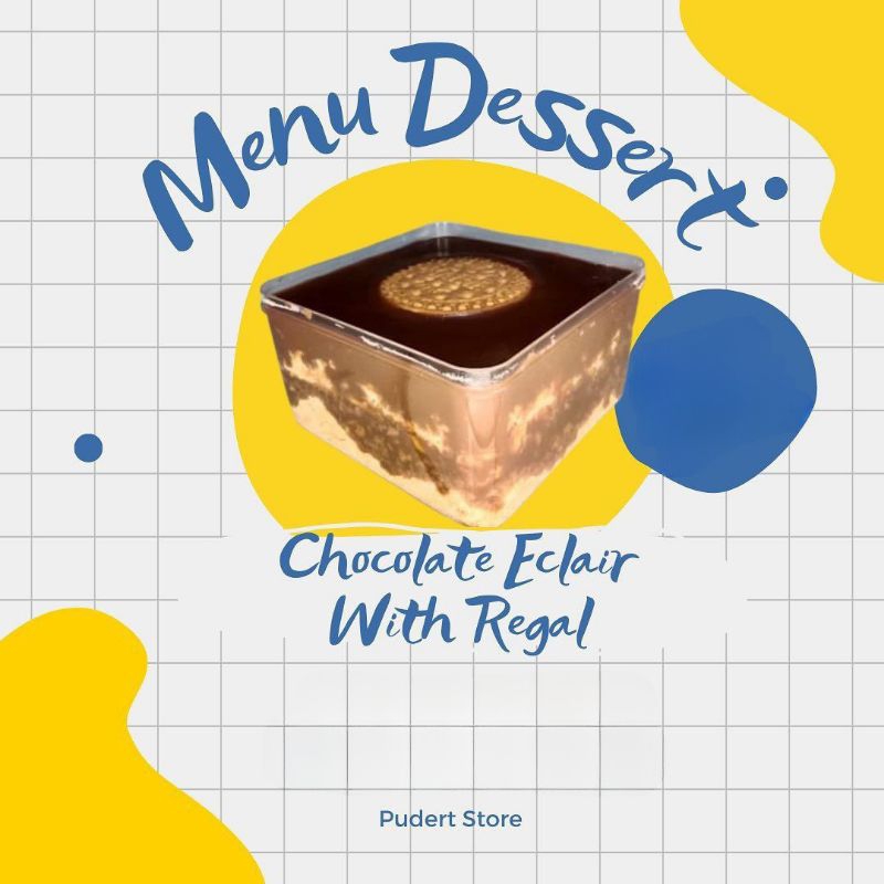 

Dessert Box Chocolate Eclair with Regal by Pudert Store