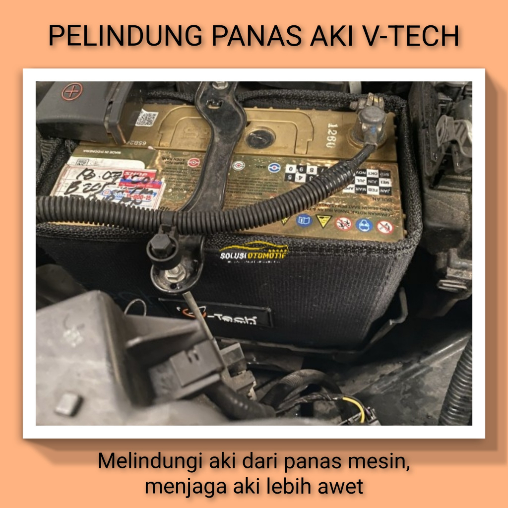 Aki Mobil NS40 36B20L/38B20L/38B20L/38B19L/38B20L/40B19L/42B20L Pelindung Panas Cegah Aki Cepat Soak