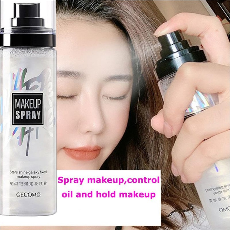 Setting spray Makeup Setting Spray Seting spray make up tahan lama Ulti-Matte Oil Control Setting Spray 100ml Spray make up untuk tahan lama Oil control and hydration Luxcrime setting spray Makeup setting spray with glitter