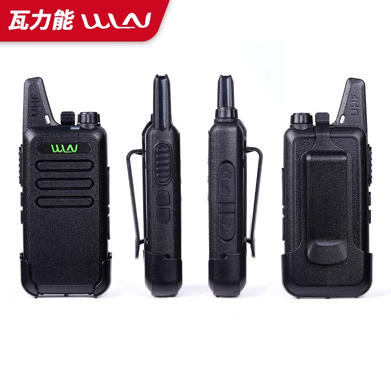 【Termurah】HT WLN C1 UHF Handy Talky TWO WAY RADIO BLACK Walkie Talkie 2 UNIT