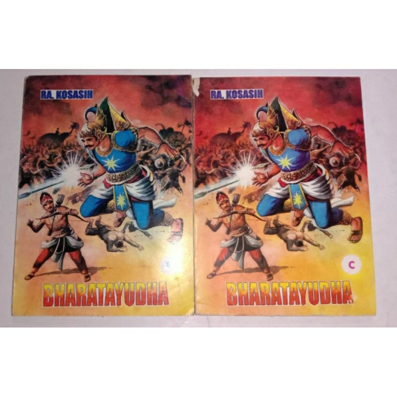 Bharatayudha Bagian B&C By RA. Kosasih (Original)