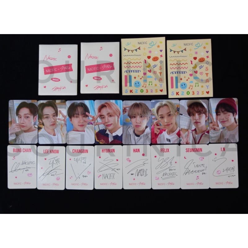 [PLNSN] STRAY KIDS NACIFIC PHOTOCARD R12, R13, R14, R19, R20