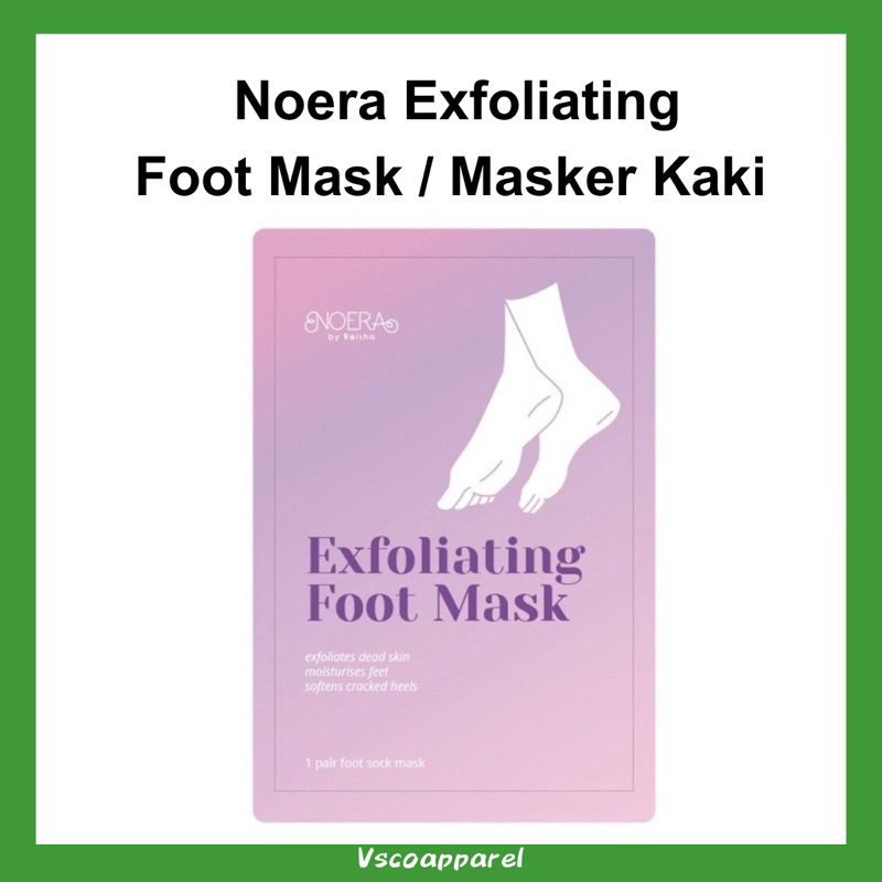 Noera Exfoliating Foot Mask / Masker Kaki