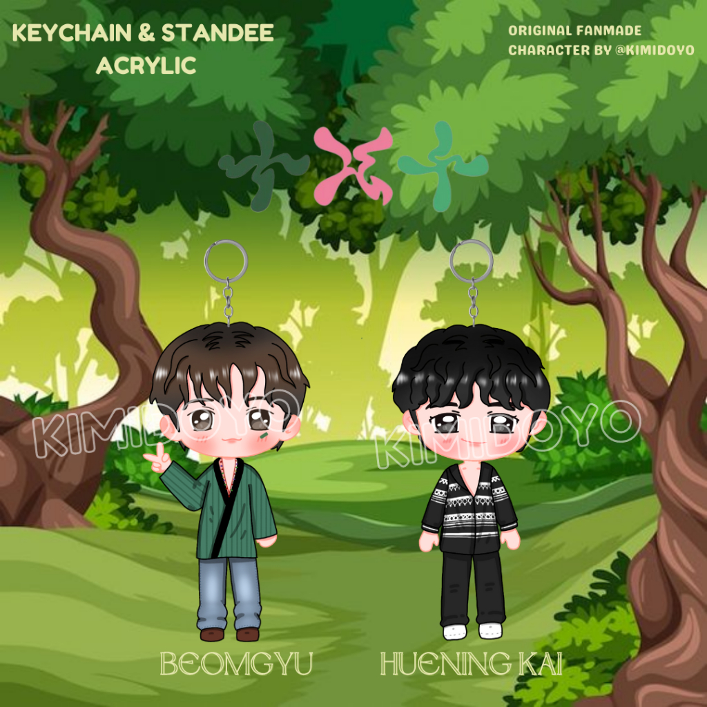 (PO) KEYCHAIN &amp; STANDEE ACRYLIC T*X*T MOA SUGAR RUSH RIDE EDITION