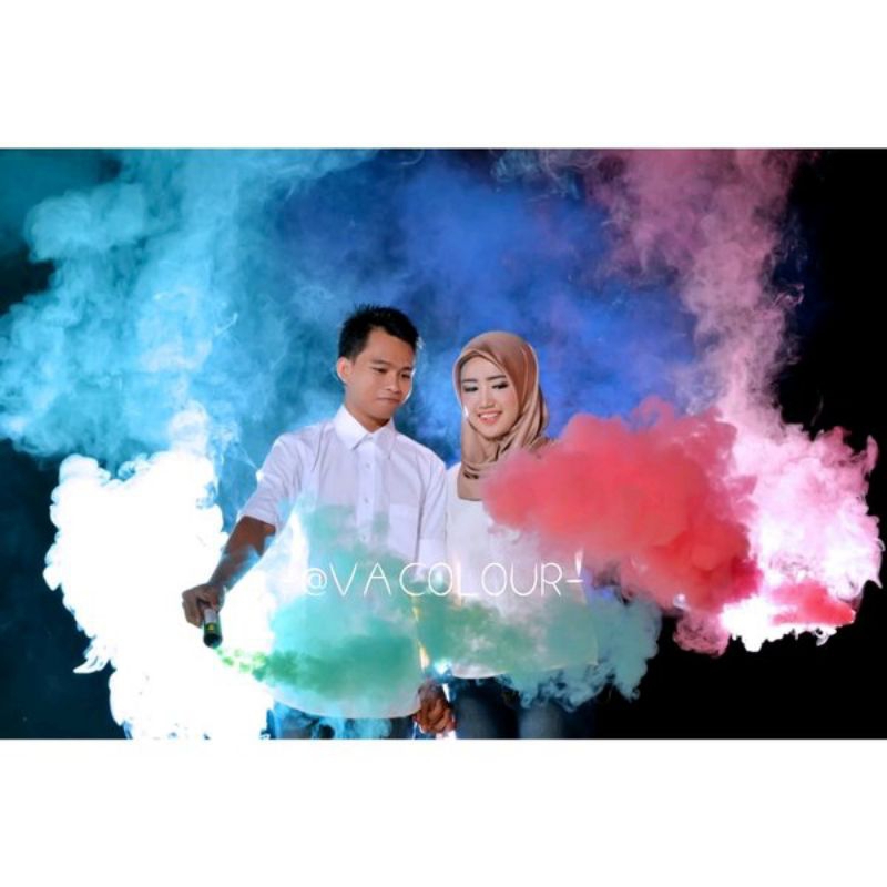 COLOR SMOKEBOMB/TONGKAT ASAP /PIPA ASAP 5 WARNA 60&quot;detik