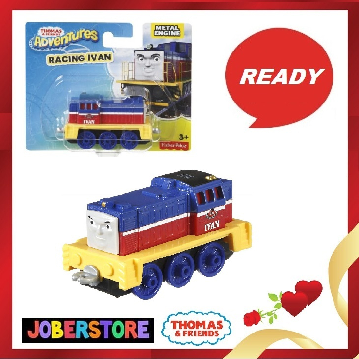 Thomas & Friends Adventures / Collectible Push Along Metal Engine - RACING IVAN