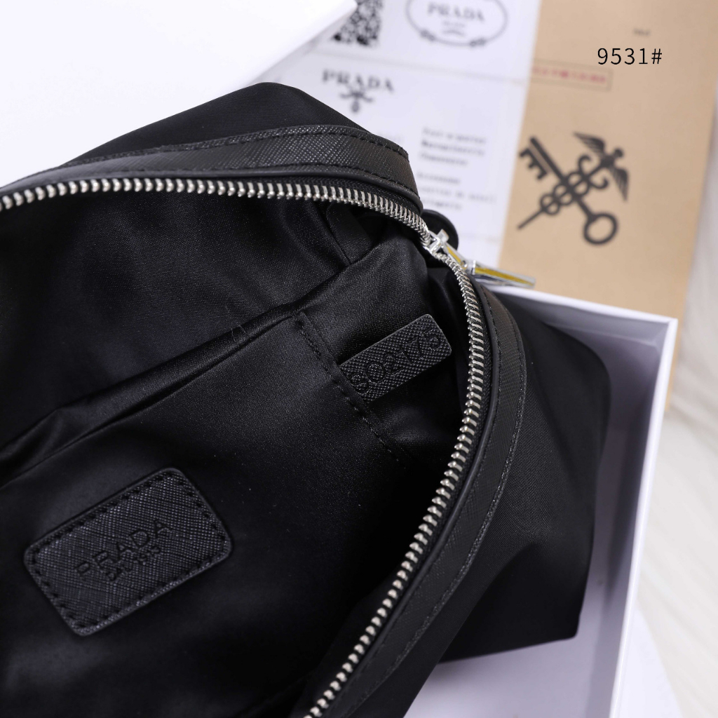 PR 9531 Waist Bag Logo Zipper