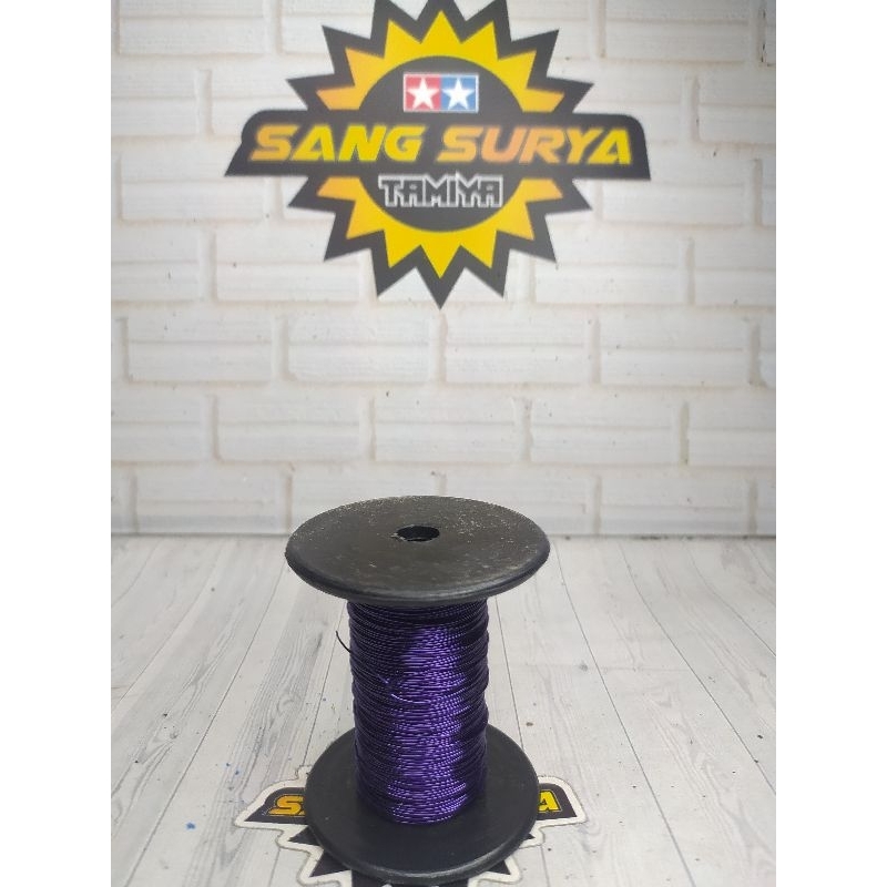 kawat tembaga tamiya ungu 0.48