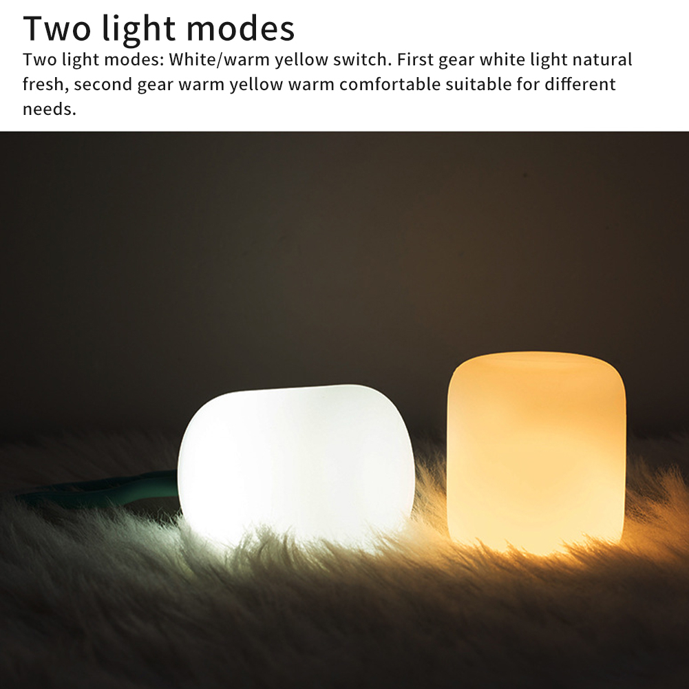 Bedside Wardrobe Multifunctional Eye Protection With Phone Holder 2 Color LED Night Light
