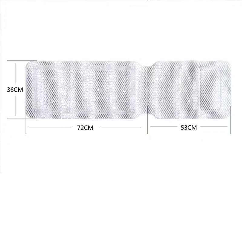 36*125cm Bathtub Mat Anti-slip alas bathub anti slip Keset Bathtub Bathroom Mat With Suction Cups Hollow Out