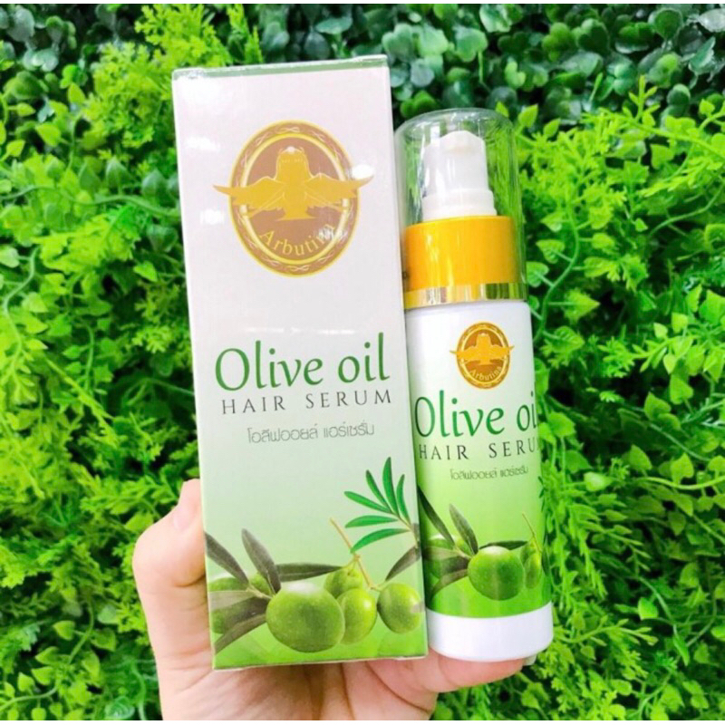 ARBUTINA OLIVE OIL HAIR GROWTH & HAIR LOSS SERUM/Serum Untuk Rambut Rontok/ Penumbuh Rambut