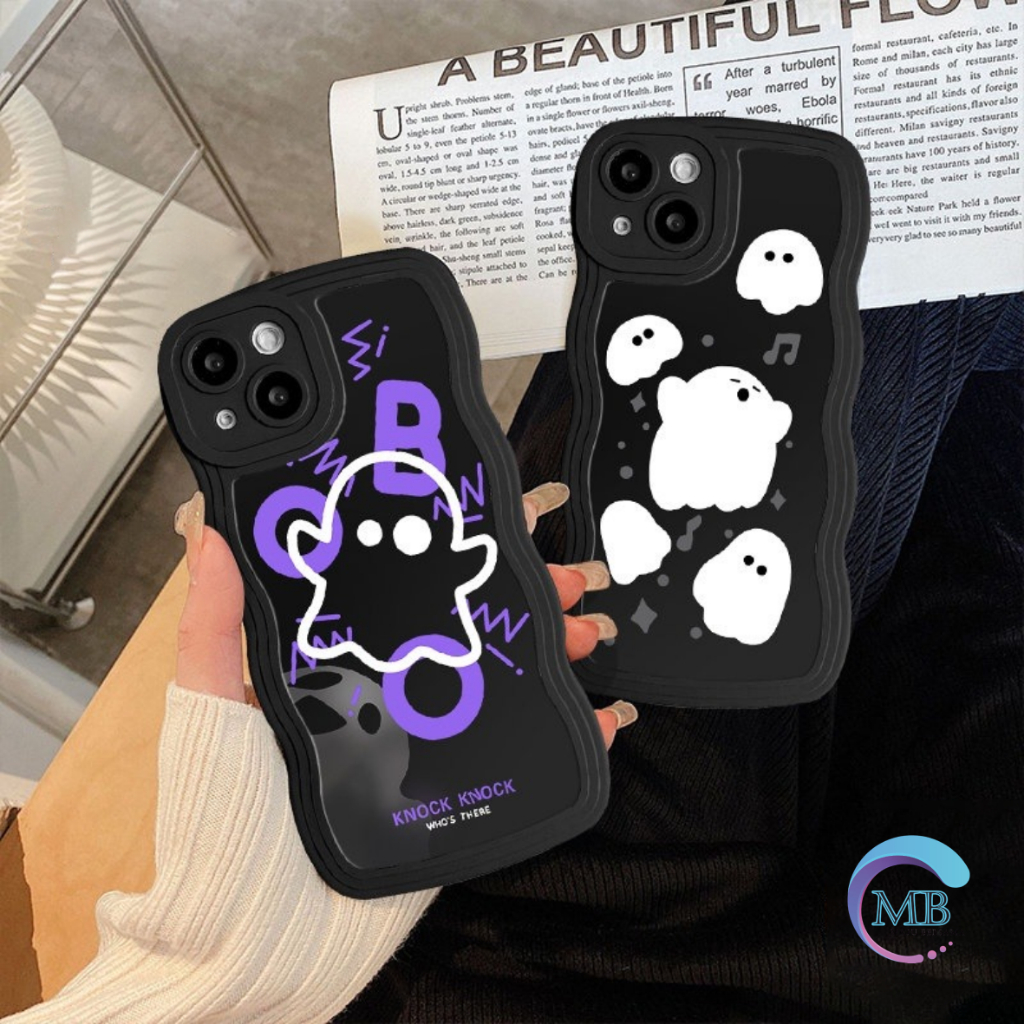 SS816 SOFTCASE CASE TPU GHOST CARTOON FOR IPHONE 6 7 8 6+ 7+ 8+ X XS XR XS MAX 11 12 13 14 PRO MAX MB4677