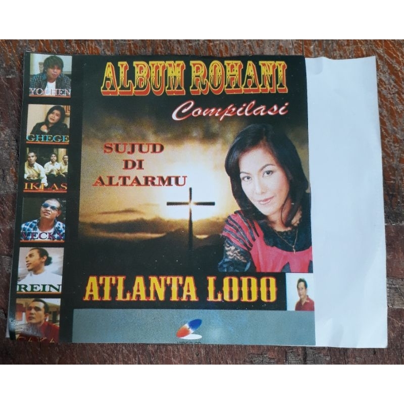 Kaset Vcd lagu Album  rohani Atlanta dodo