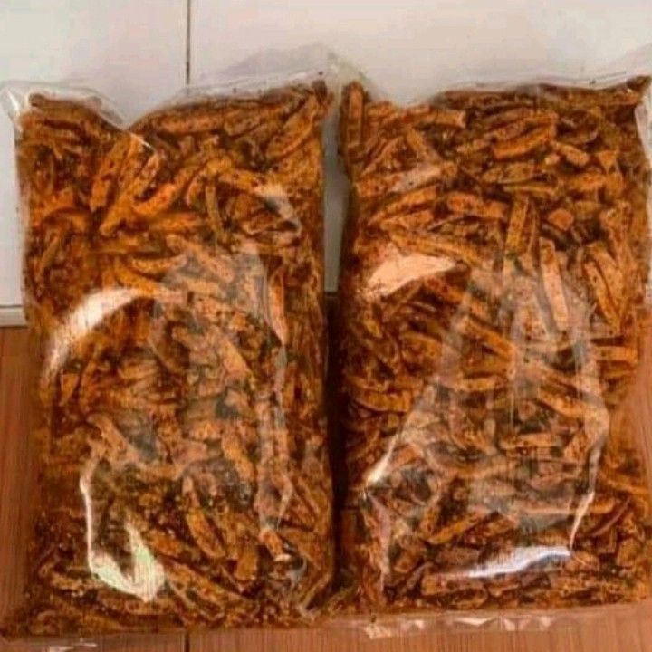

Basreng Pedas Extra Daun Jeruk Cemilan Pedas Viral